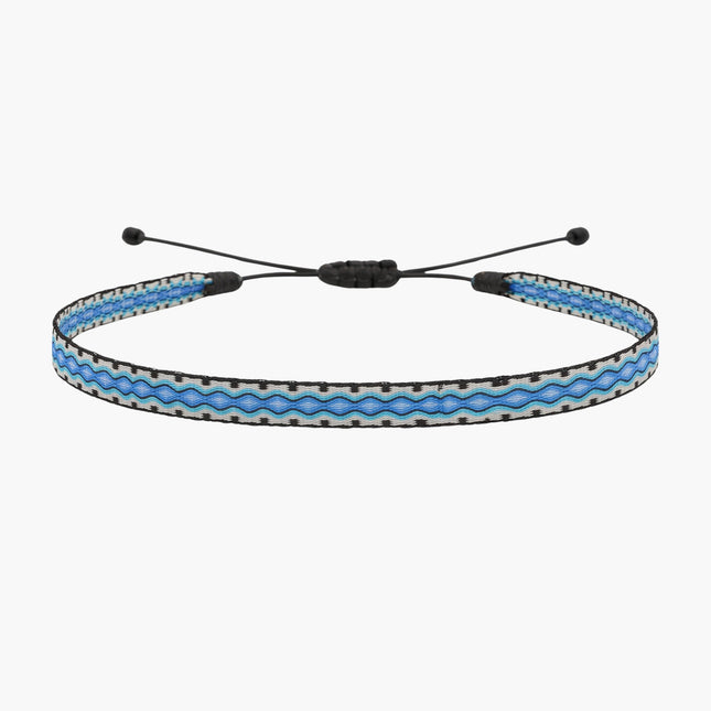 Handmade Purnama Bracelet (Blue/Black)