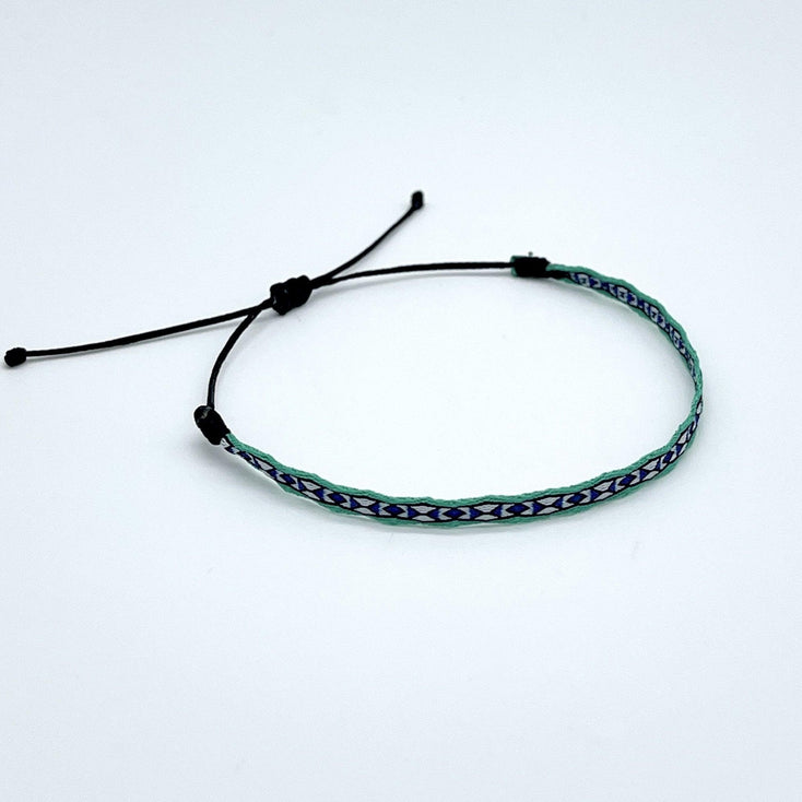Handmade Purnama Bracelet (Blue/Green) - Kompsós