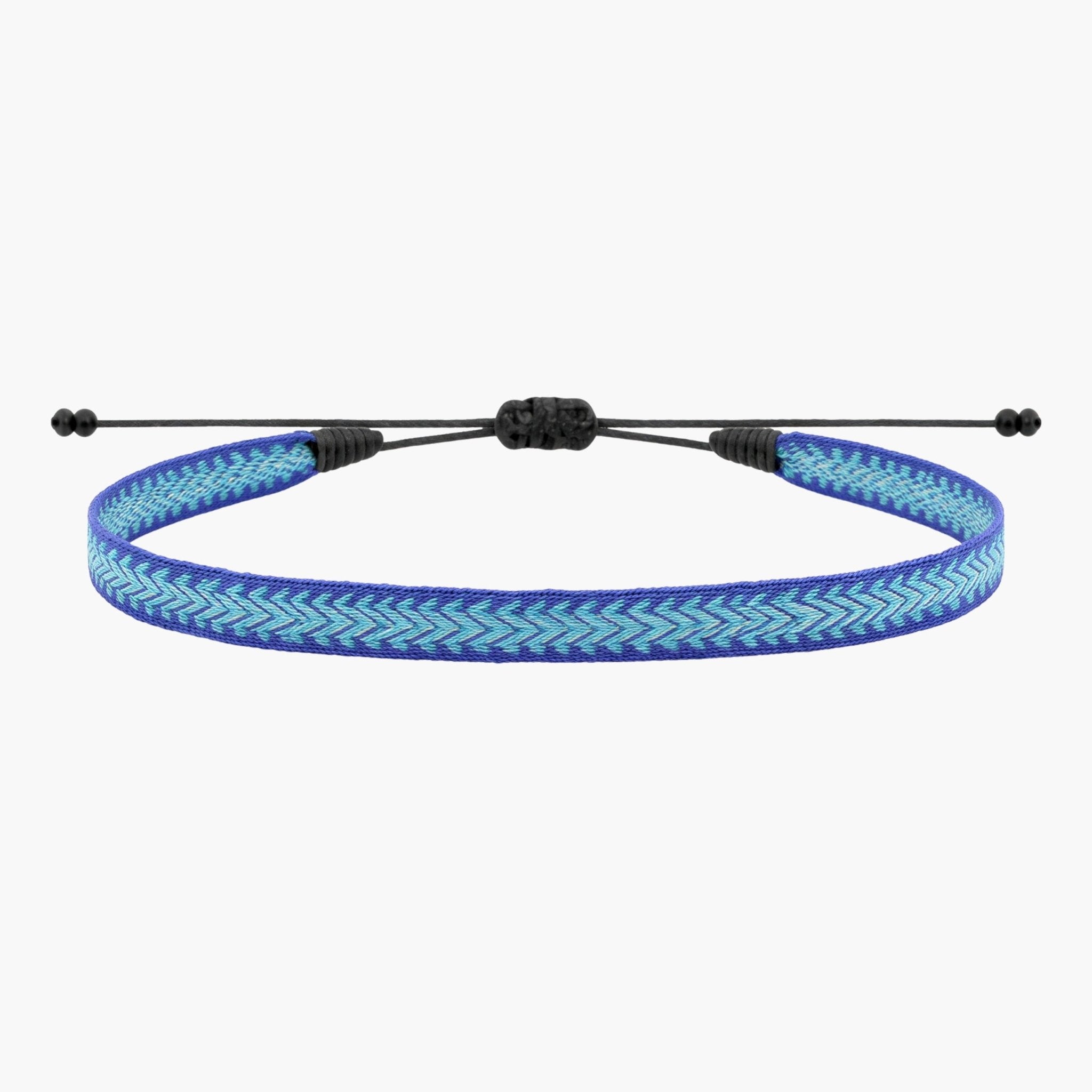 Handmade Purnama Bracelet (Blue/Grey) - Kompsós