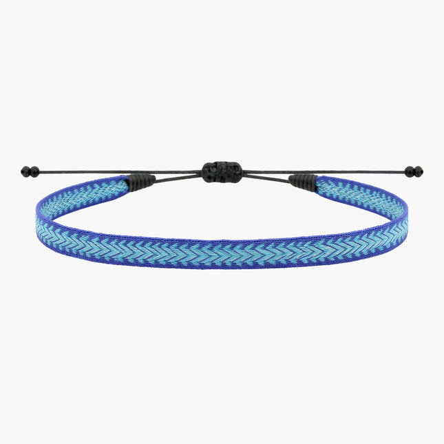 Handmade Purnama Bracelet (Blue/Grey) - Kompsós