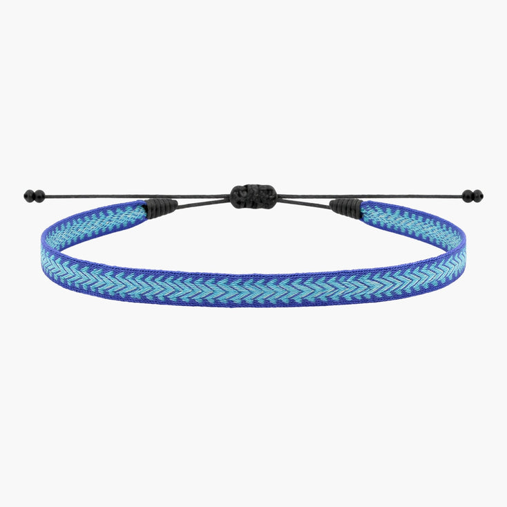 Handmade Purnama Bracelet (Blue/Grey) - Kompsós