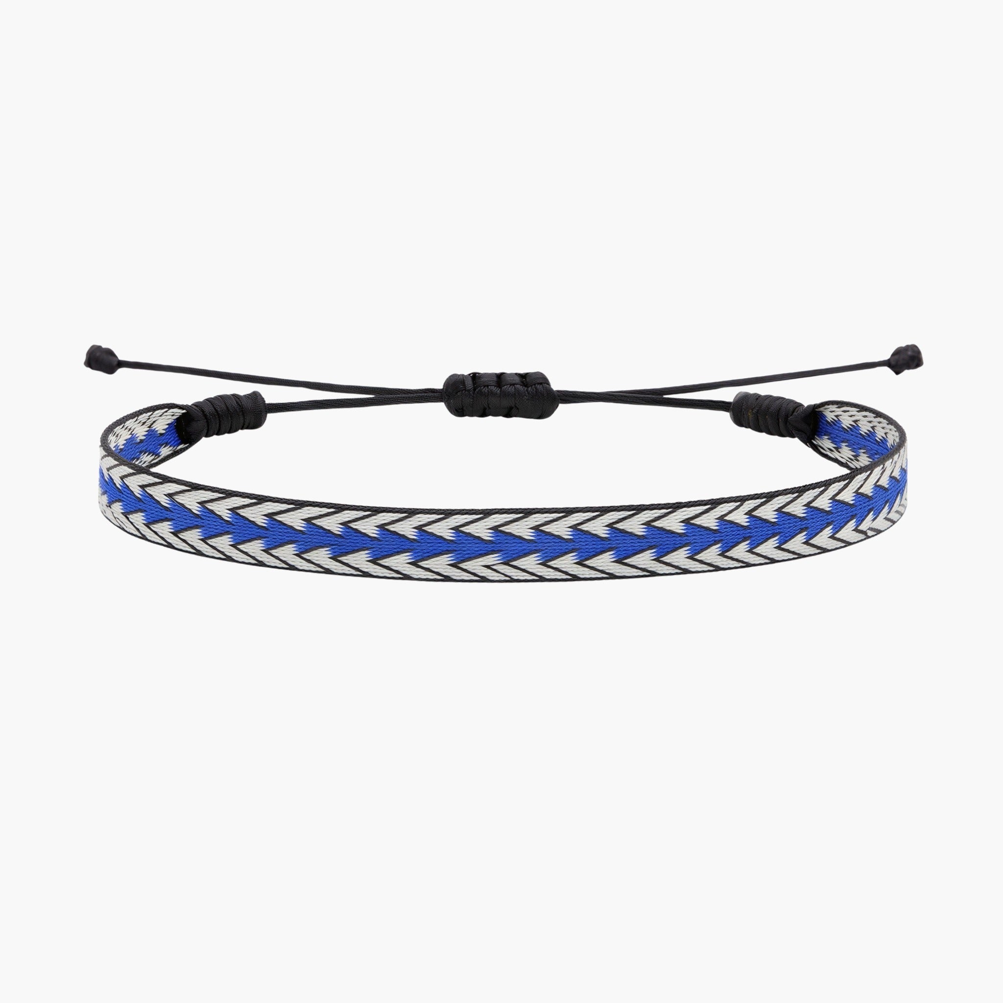 Handmade Purnama Bracelet (Blue/White) - Kompsós