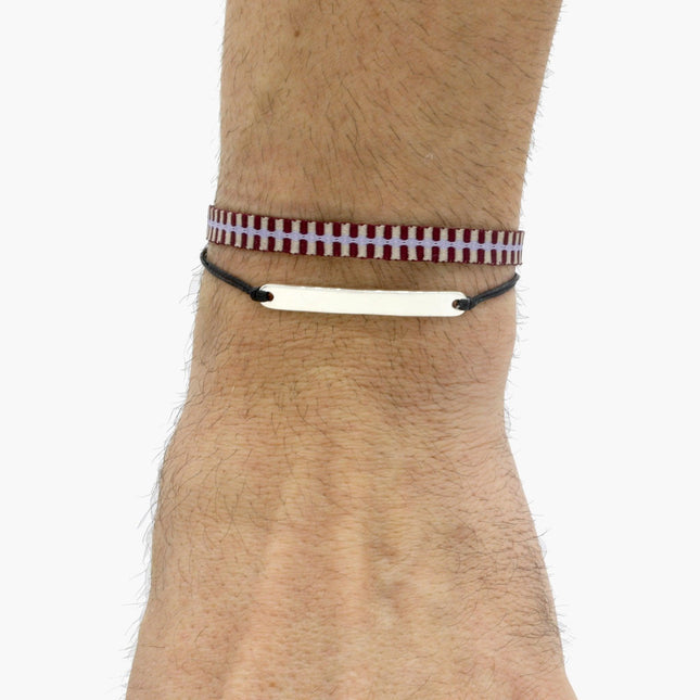 Handmade Purnama Bracelet (Brown/Light Blue) - Kompsós