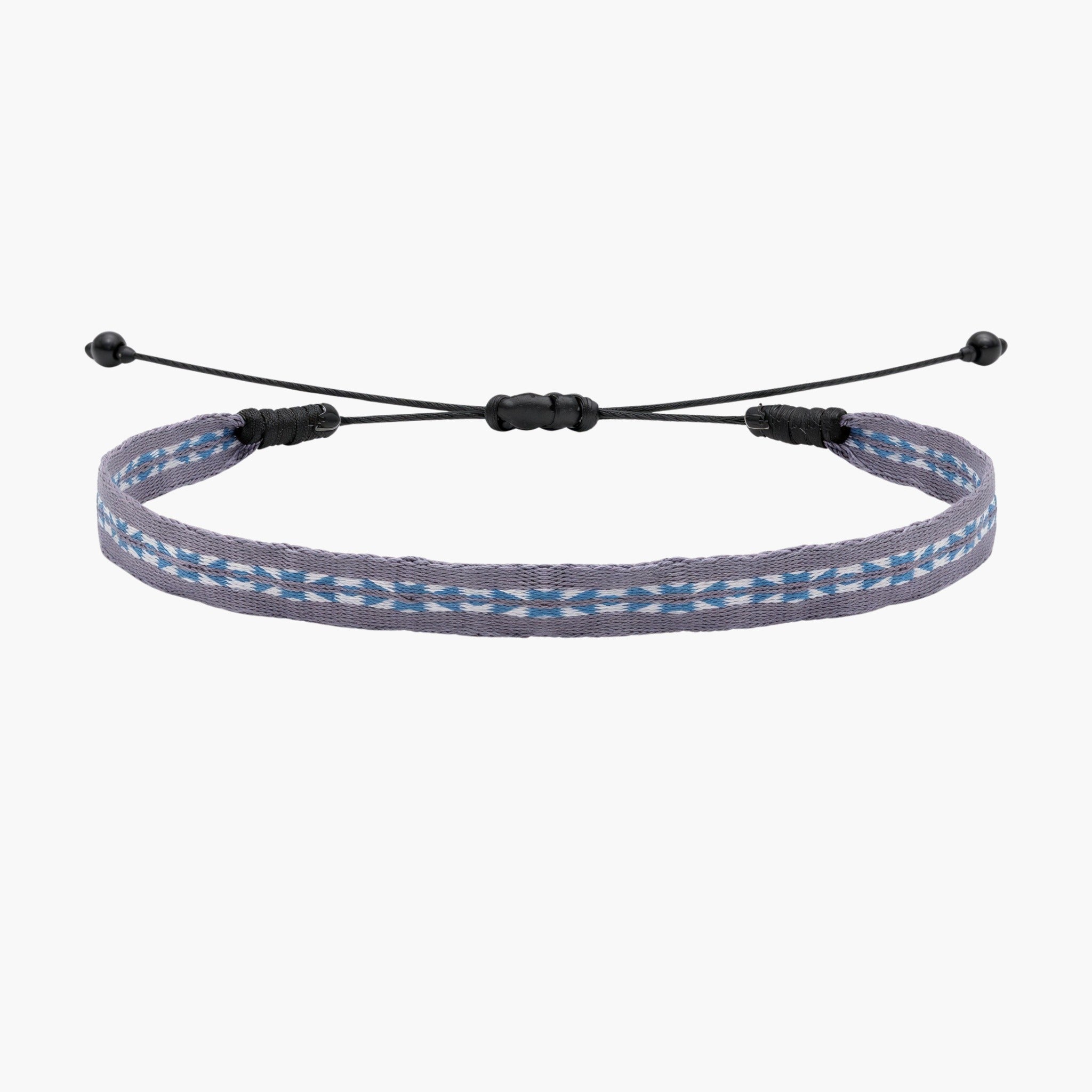 Handmade Purnama Bracelet (Grey/Blue) - Kompsós