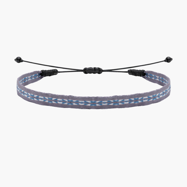 Handmade Purnama Bracelet (Grey/Blue) - Kompsós