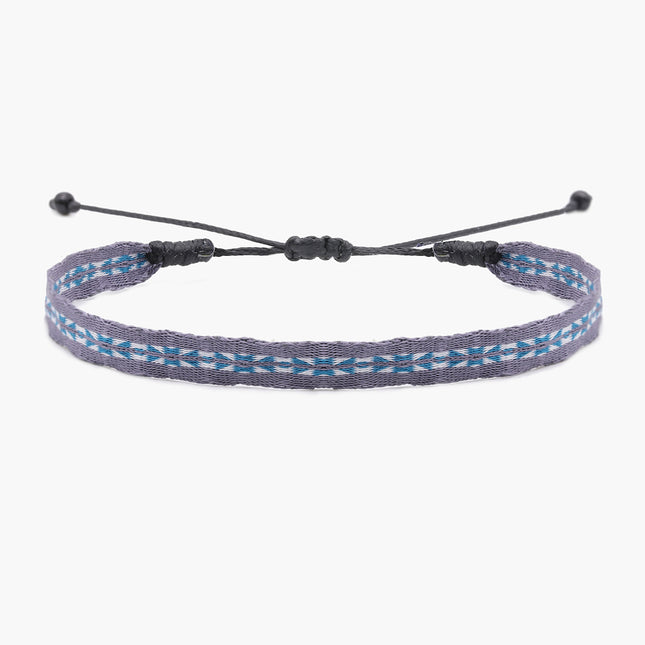 Handmade Purnama Bracelet (Grey/Blue)