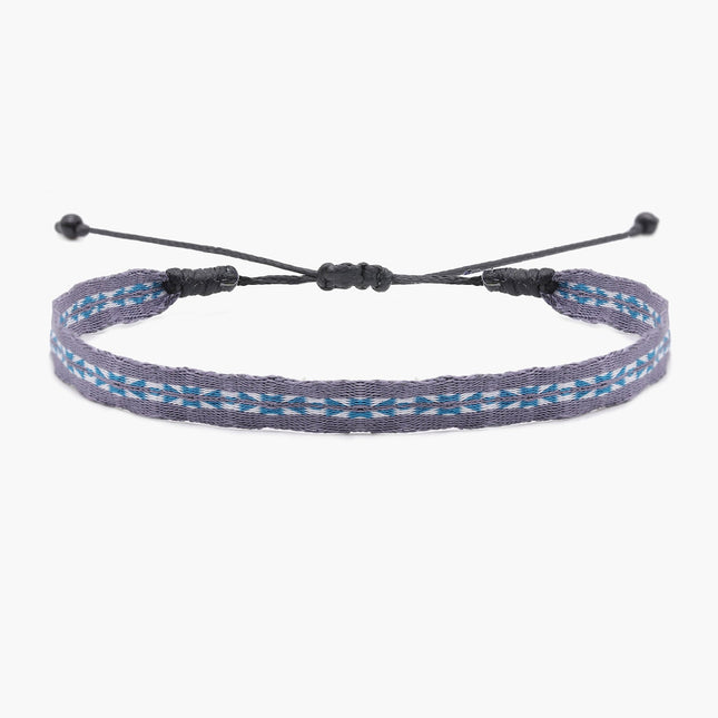 Handmade Purnama Bracelet (Grey/Blue) - Kompsós