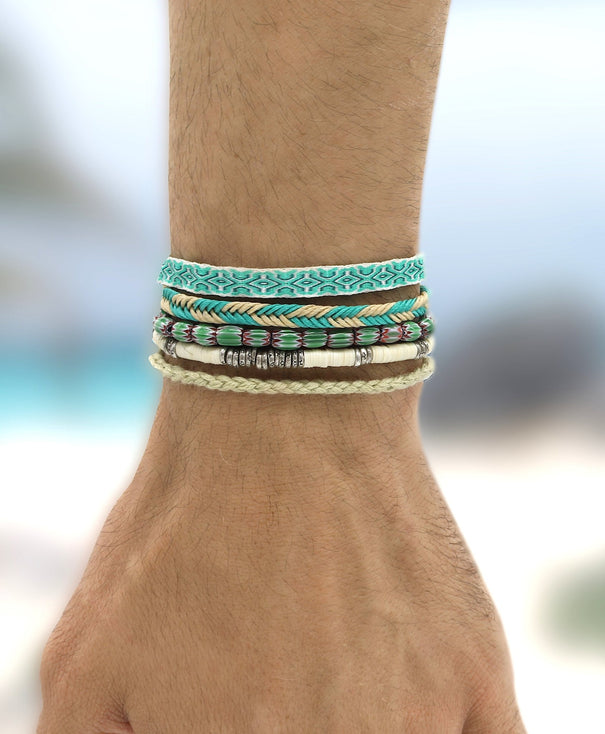 Handmade Purnama Bracelet (Light Green) - Kompsós