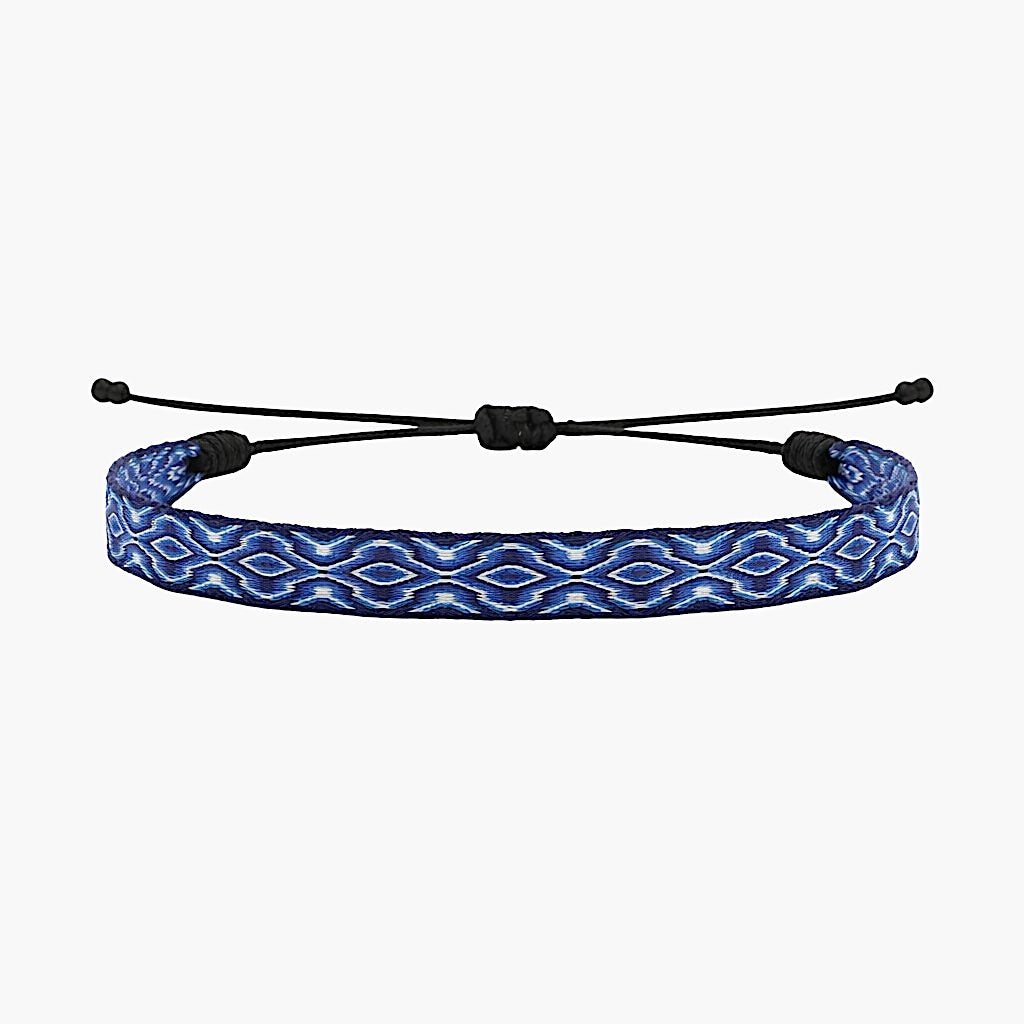 Handmade Purnama Bracelet (Shade of Blue) - Kompsós