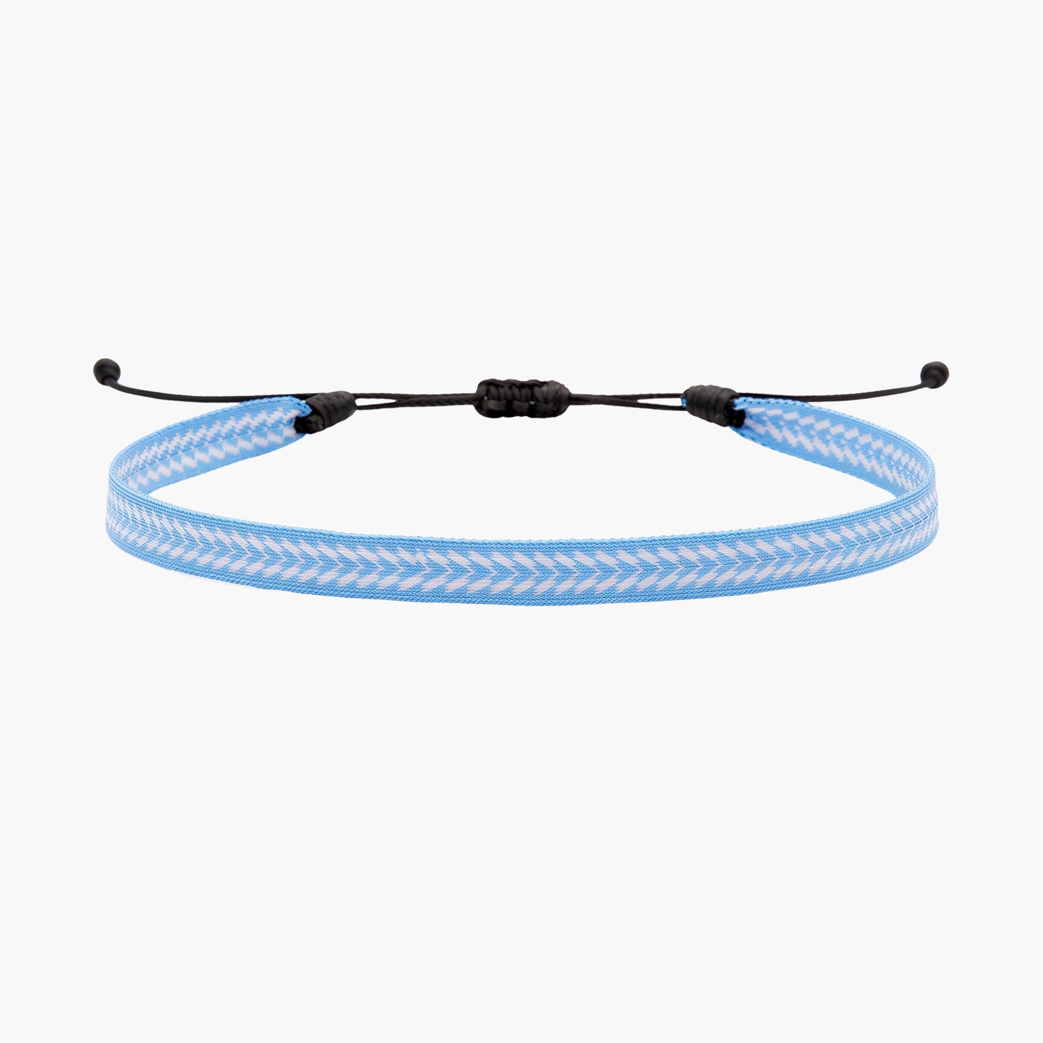 Handmade Purnama Bracelet (White/Light Blue) - Kompsós