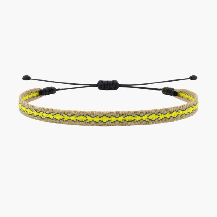 Handmade Purnama Bracelet (Yellow/Nude) - Kompsós