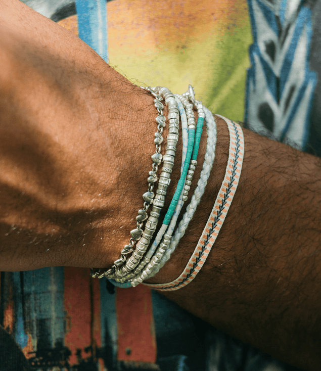 Heartbreak Sterling Silver Chain Bracelet-Bracelet-Kompsós
