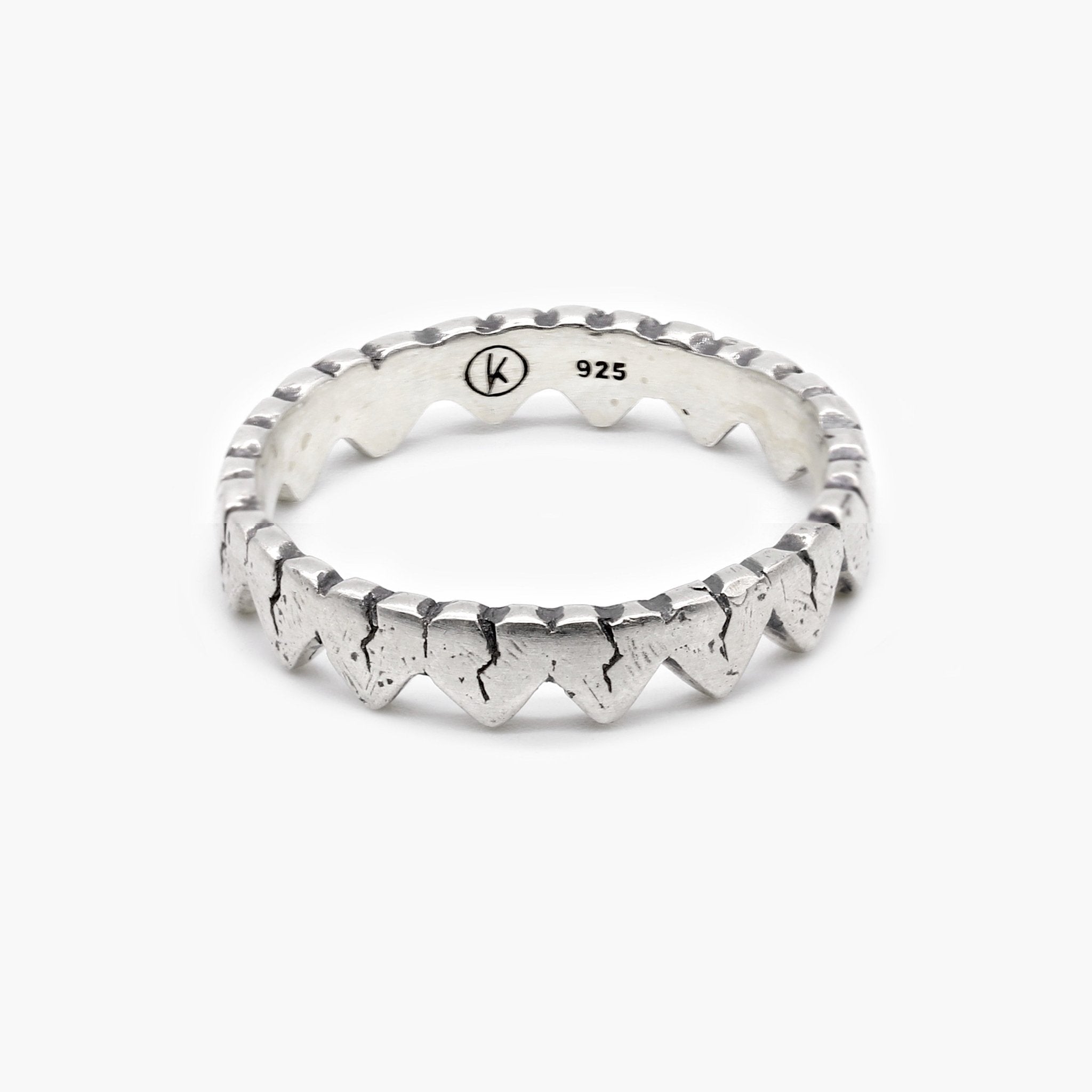 Heartbreak Sterling Silver Ring-Ring-Kompsós