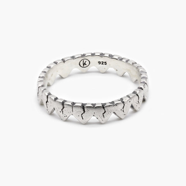 Heartbreak Sterling Silver Ring-Ring-Kompsós