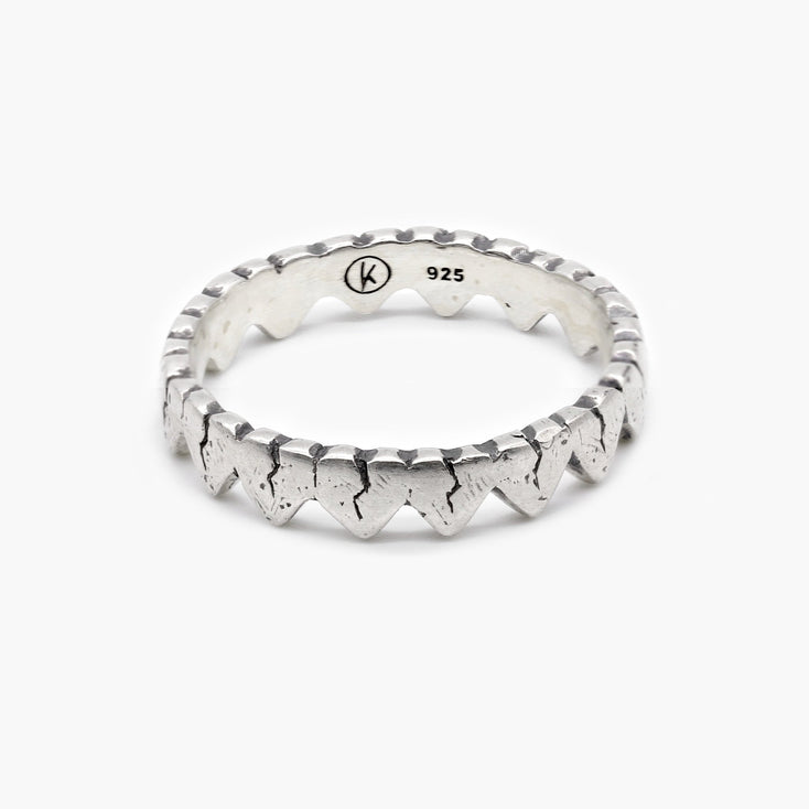 Heartbreak Sterling Silver Ring-Ring-Kompsós