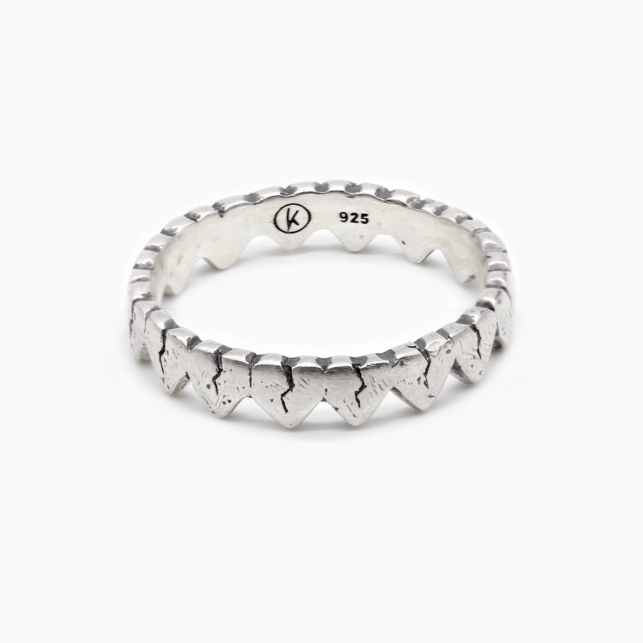 Heartbreak Sterling Silver Ring-Ring-Kompsós