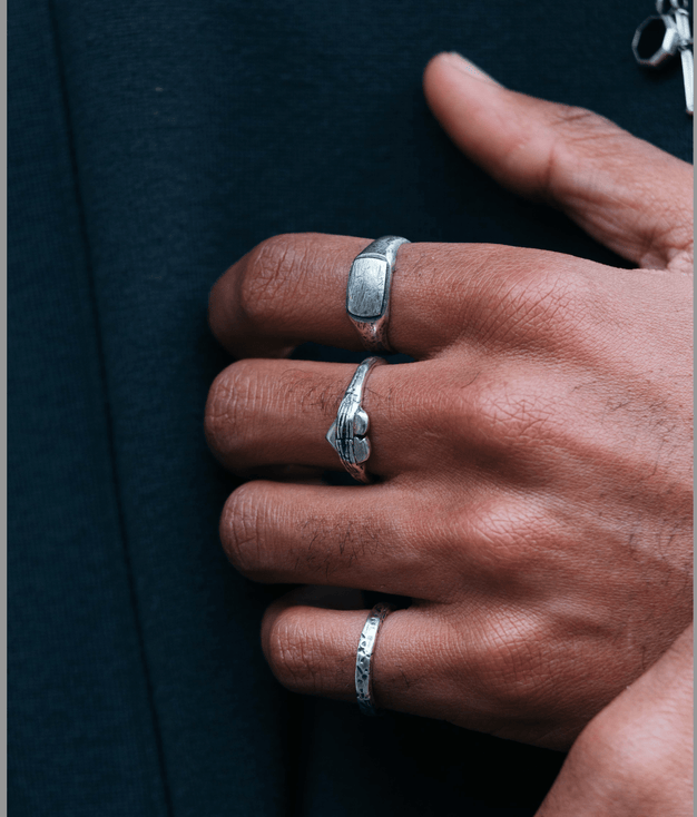Heartbreak Sterling Silver Ring-Ring-Kompsós