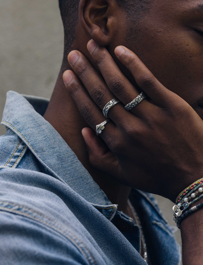 Heartbreak Sterling Silver Ring-Ring-Kompsós