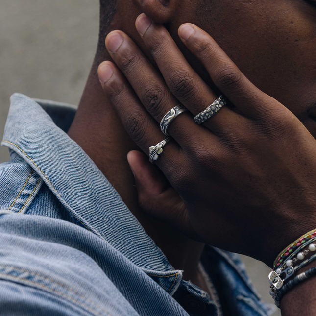 Heartbreak Sterling Silver Ring-Ring-Kompsós