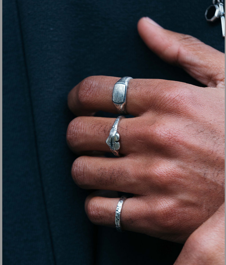 Heartbreak Sterling Silver Ring-Ring-Kompsós