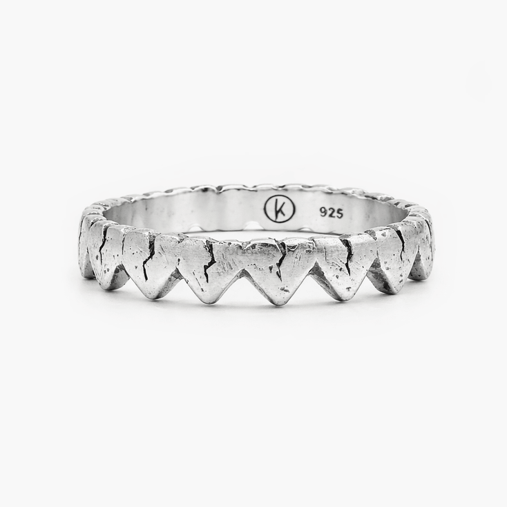 Heartbreak Sterling Silver Ring-Ring-Kompsós