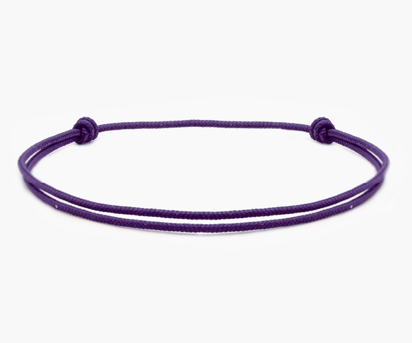Nylon String Bracelet (Navy Blue) – Kompsós