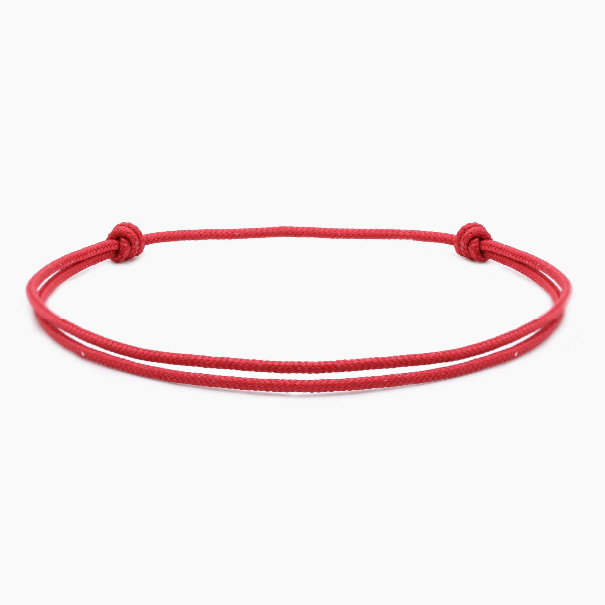 Nylon String Bracelet (Red) – Kompsós - Main Image