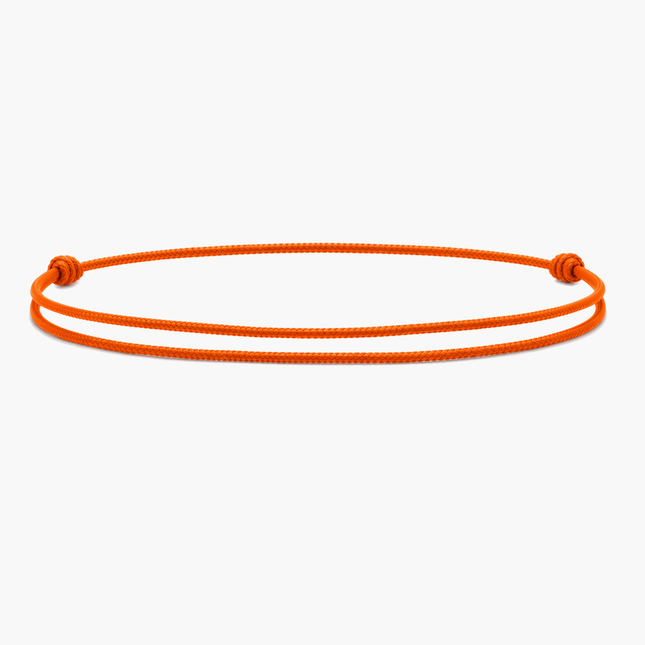 Nylon String Bracelet (Tangerine)-Bracelet-Kompsós