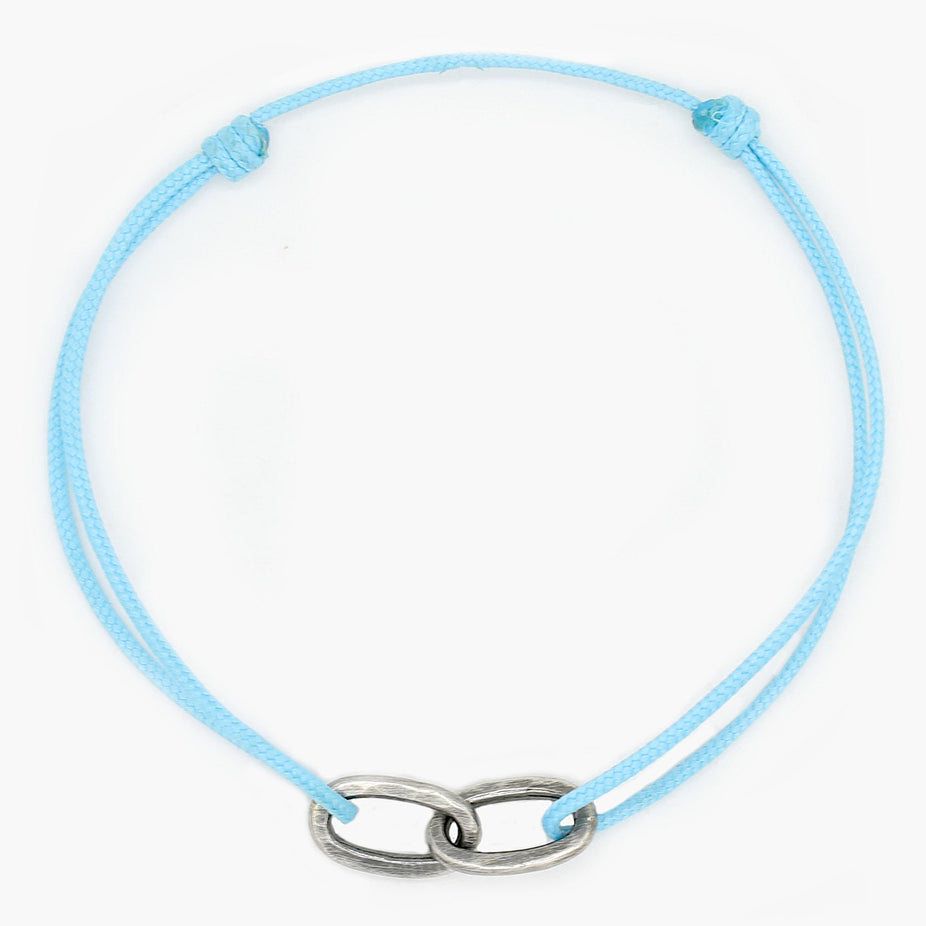 Nylon Thread With Silver Double Hoop 