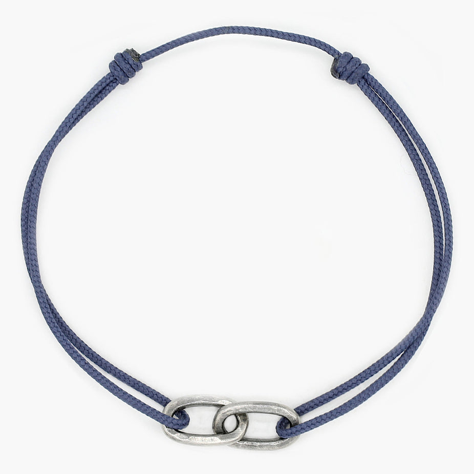 Nylon Thread With Silver Double Hoop 