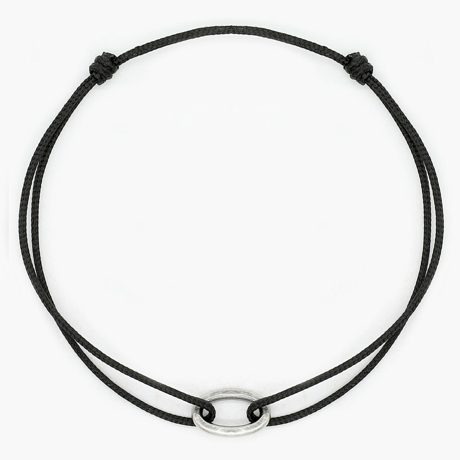 Nylon Thread With Silver Hoop 