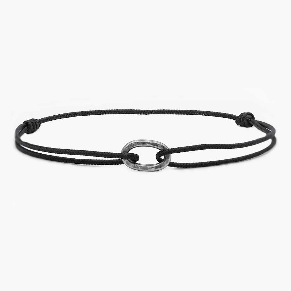 Nylon Thread With Silver Hoop 