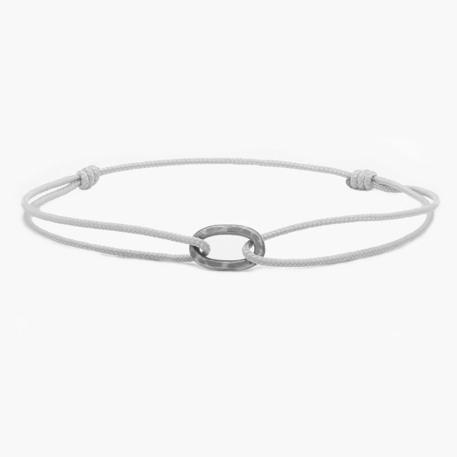 Nylon Thread With Silver Hoop 
