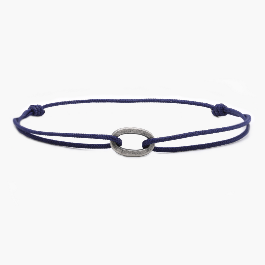 Nylon Thread With Silver Hoop 