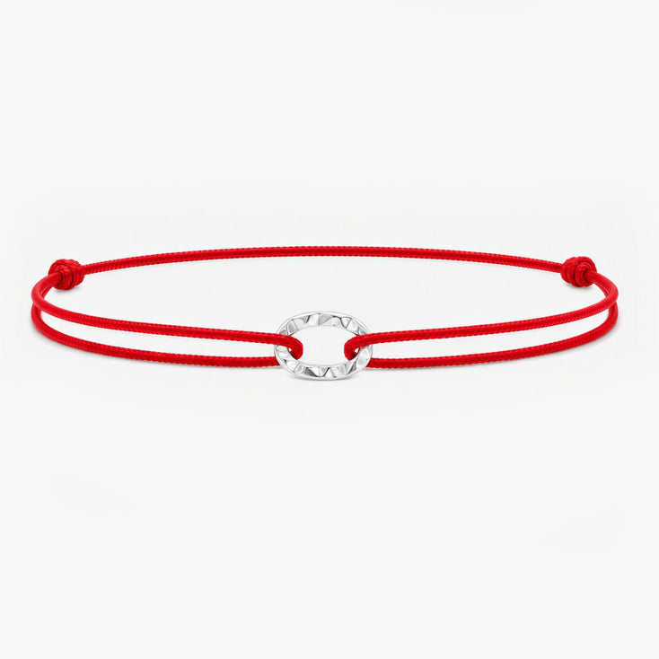Nylon Thread With Silver Hoop 