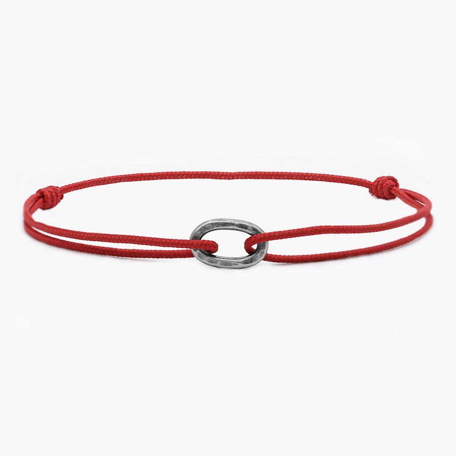 Nylon Thread With Silver Hoop 