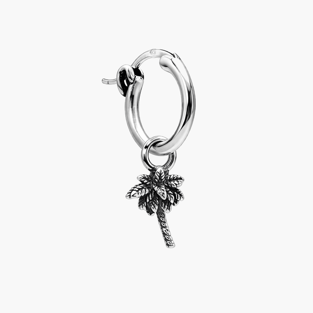 Palm Tree Sterling Silver Earring-Earring-Kompsós