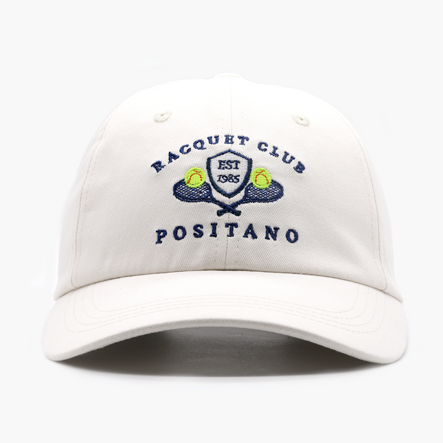 Positano Racquet Club Souvenir Daddy Cap (Off-White)-Cap-Kompsós