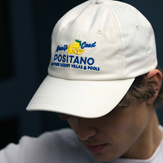 Positano Souvenir Daddy Cap (Baby Blue)-Cap-Kompsós