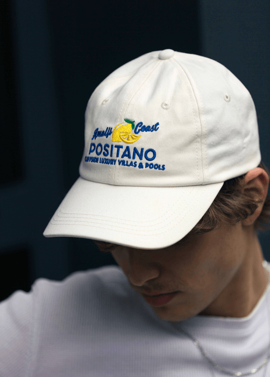 Positano Souvenir Daddy Cap (Baby Blue)-Cap-Kompsós