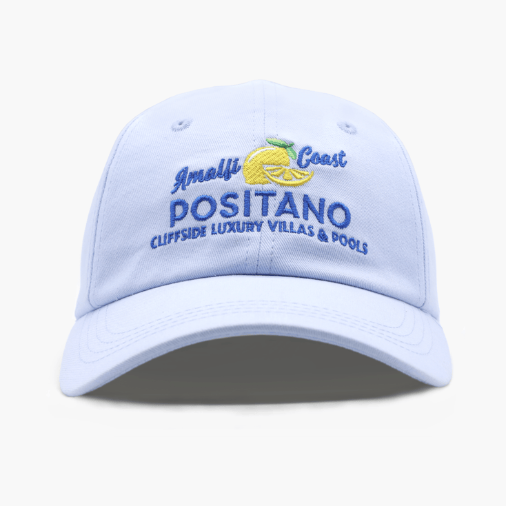Positano Souvenir Daddy Cap (Baby Blue)-Cap-Kompsós