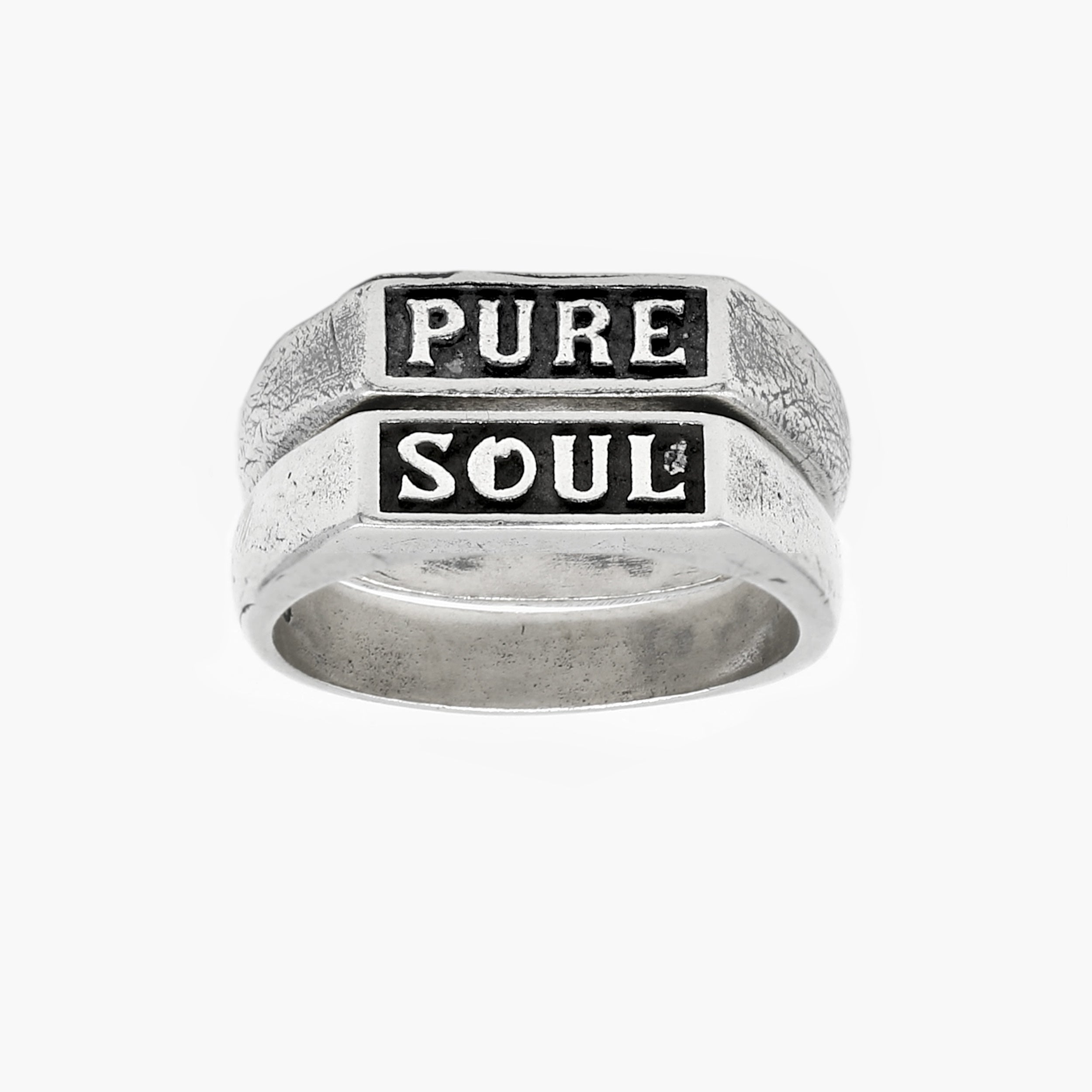 Pure Soul Double Sterling Silver Ring-Ring-Kompsós