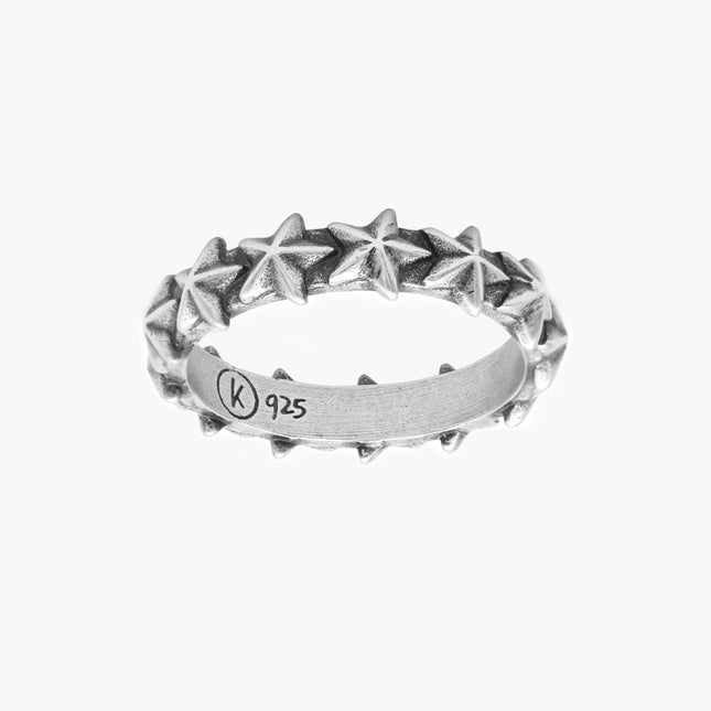 Rising Star Sterling Silver Ring-Ring-Kompsós