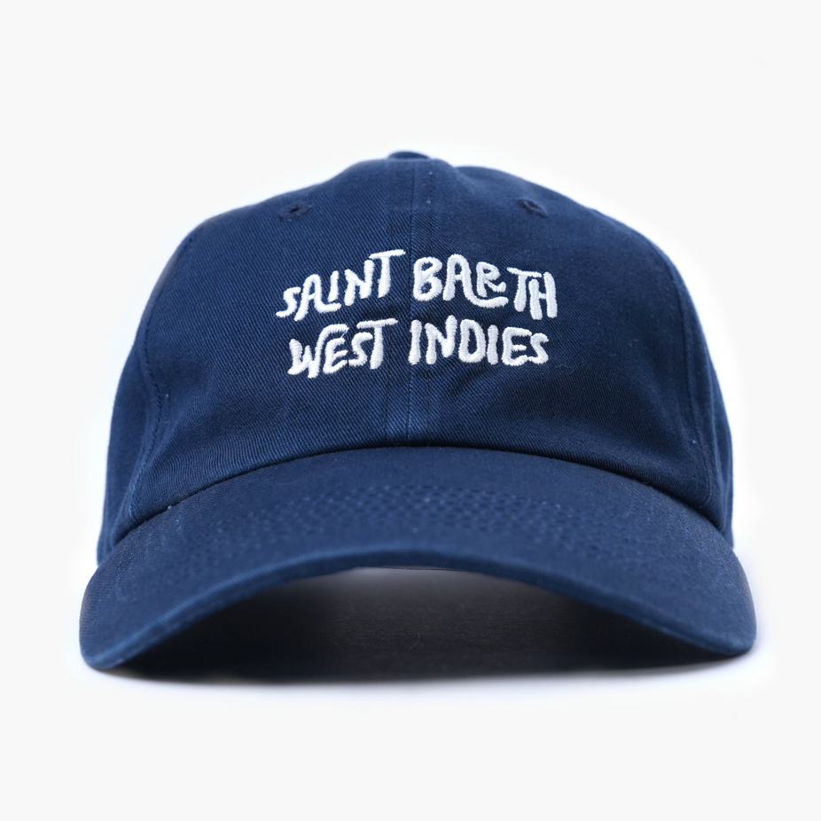 Saint Barth West Indies Souvenir Daddy Cap (Navy Blue)-Cap-Kompsós