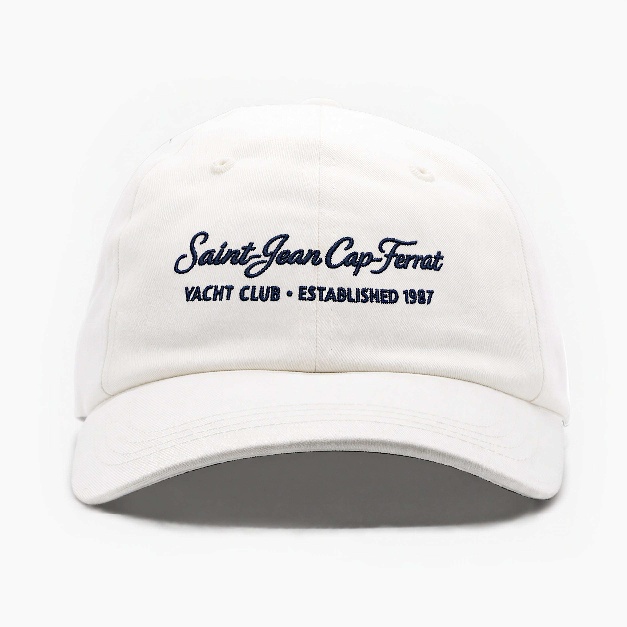 Saint Jean Cap Ferrat Yacht Club Souvenir Daddy Cap (Off-White)