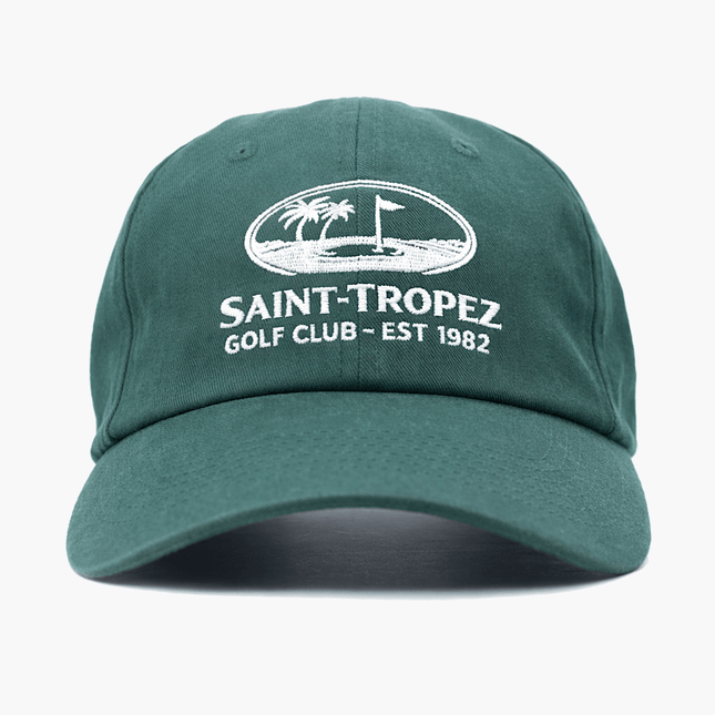 Saint Tropez Golf Club Souvenir Daddy Cap (Bottle Green)-Cap-Kompsós