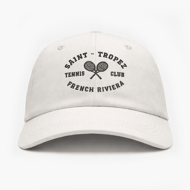 Saint Tropez Tennis Club Souvenir Daddy Cap (Off-White)-Cap-Kompsós