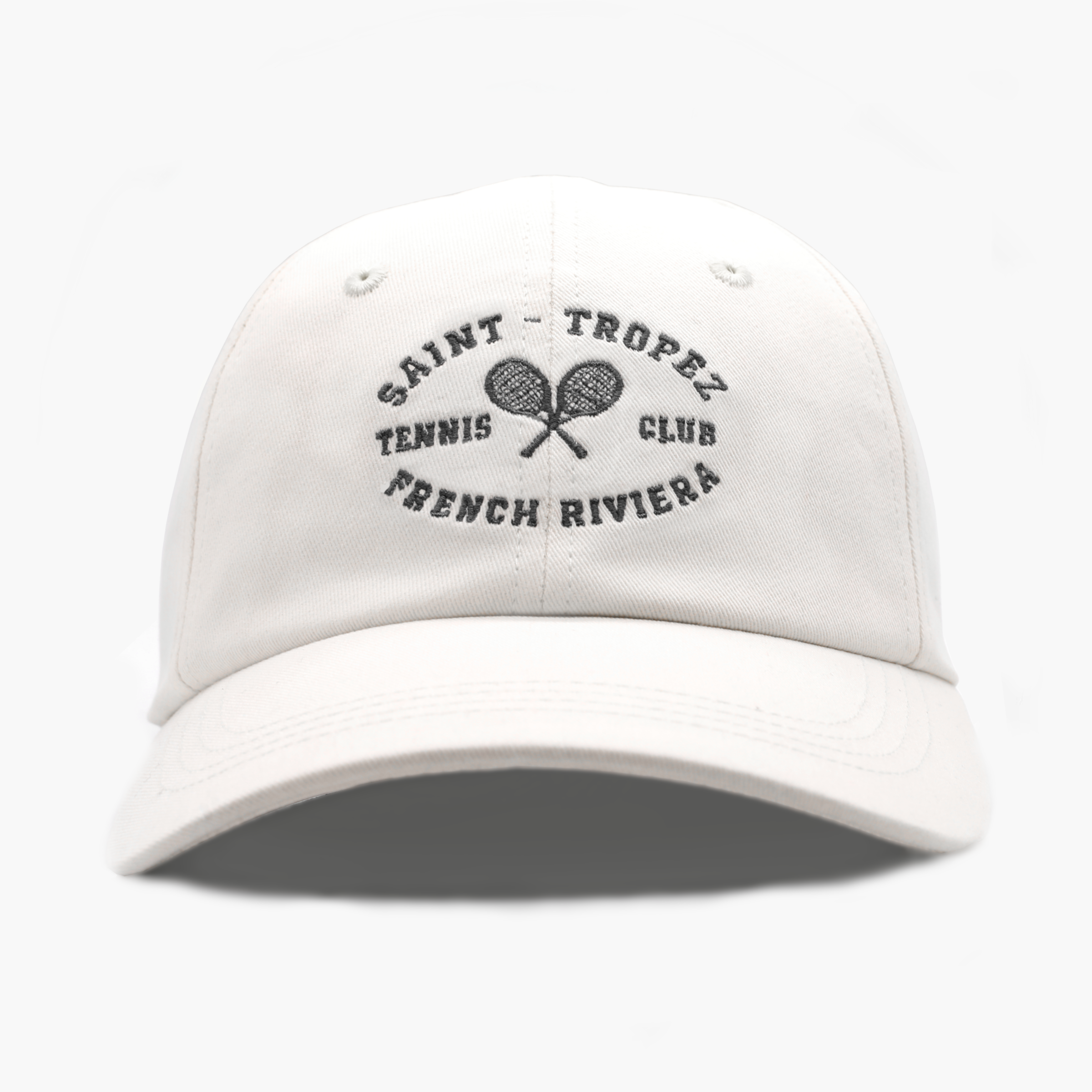 Saint Tropez Tennis Club Souvenir Daddy Cap (Off-White)-Cap-Kompsós