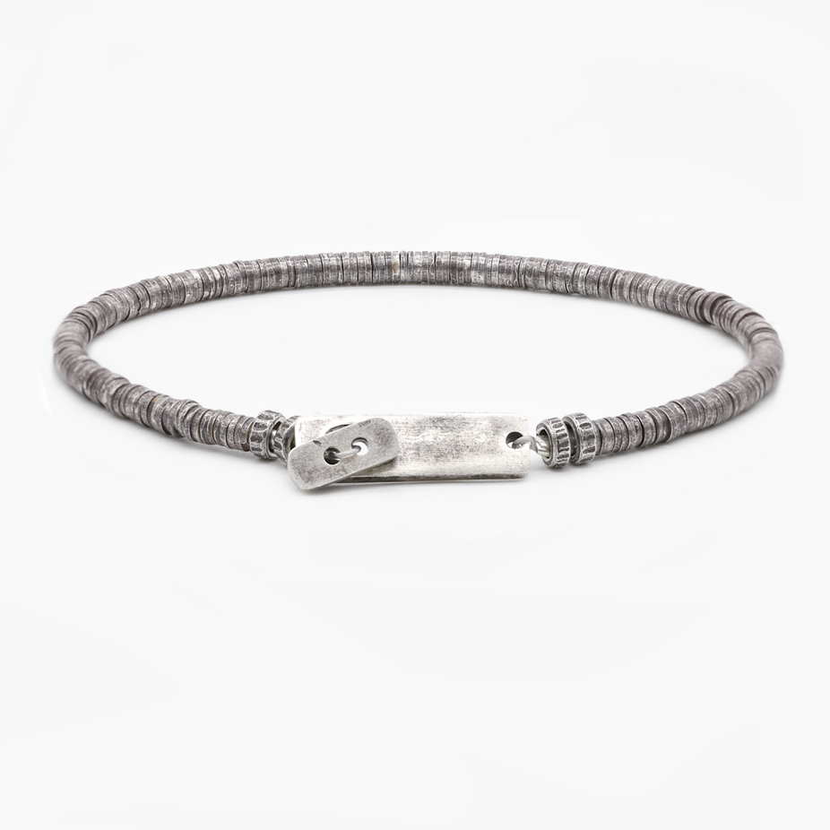 Sterling Silver Disc Beads 