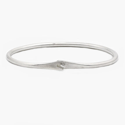 Sterling Silver Lockup Bangle-Kompsós